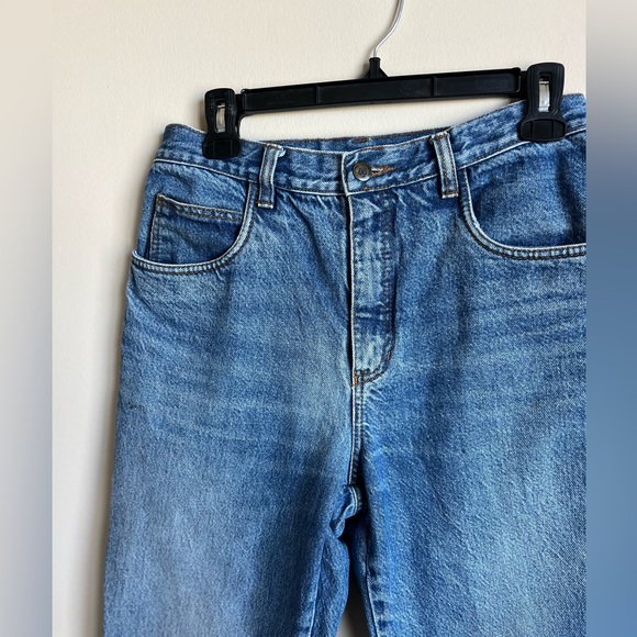 GUCCI Vintage 80’s GG Interlocking Denim Jeans Rare Logo Sz 29/30 - Picture 5 of 13